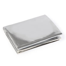 Load image into Gallery viewer, Mishimoto Aluminum Silica Heat Barrier W/ Adhesive Backing, 12in x 24in - Detail View