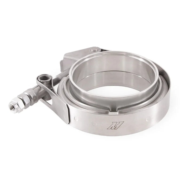 Mishimoto Aluminum V-Band Clamp 4in. (101.6mm) - Side View