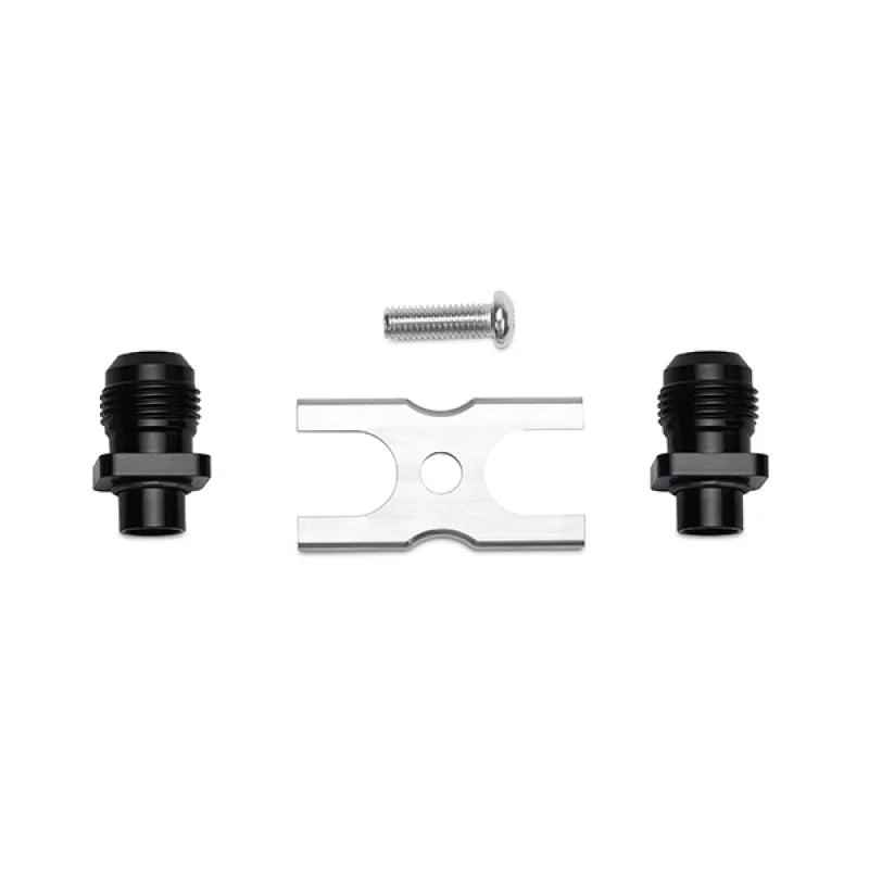 Mishimoto BMW E36/E46/E90 Oil Line Fitting Kit - Side View