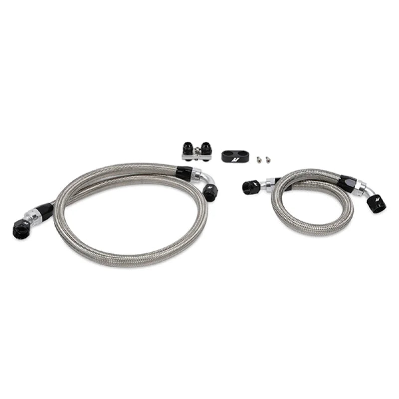 Mishimoto BMW E46 M3 Oil Cooler Kit - Installation View
