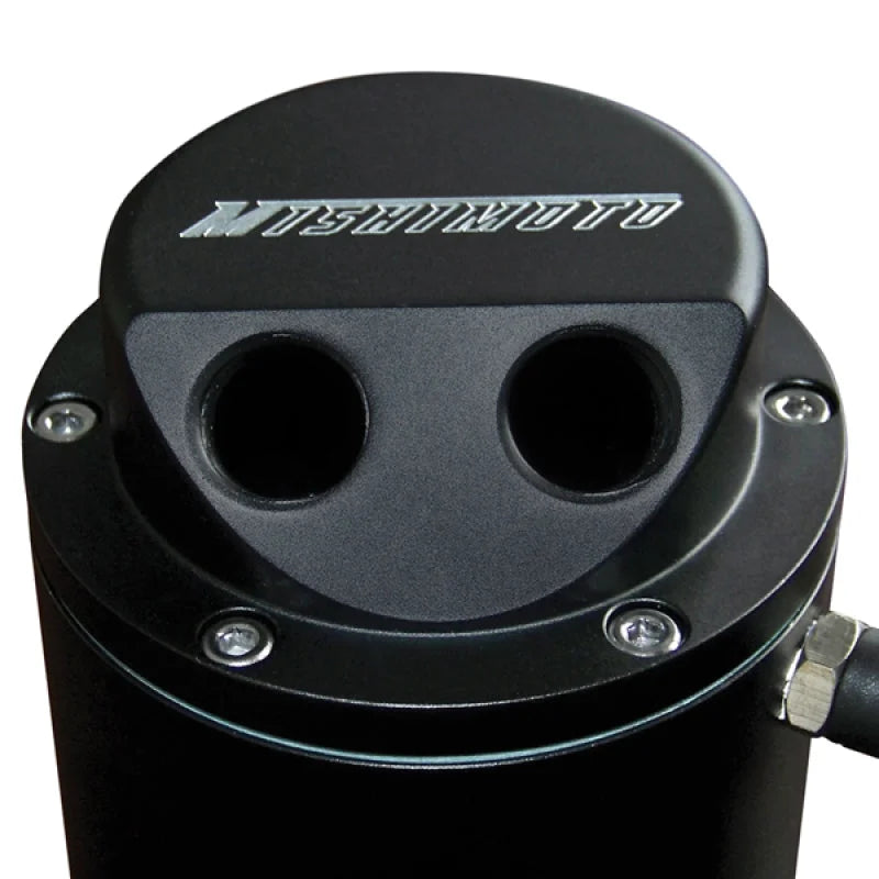 Mishimoto Black Oil Catch Can - Side View