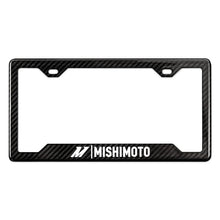 Load image into Gallery viewer, Mishimoto Carbon Fiber License Plate Frame - Gloss - Main Product View