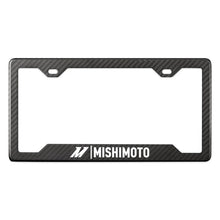 Load image into Gallery viewer, Mishimoto Carbon Fiber License Plate Frame - Matte - Main Product View