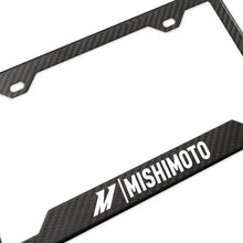 Load image into Gallery viewer, Mishimoto Carbon Fiber License Plate Frame - Matte - Side View
