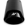 Load image into Gallery viewer, Mishimoto Carbon Fiber Muffler Tip 2.5in Inlet 3.5in Outlet M Black - Side View