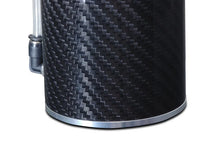 Load image into Gallery viewer, Mishimoto Carbon Fiber Oil Catch Can 10mm Fittings - Back View