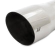 Load image into Gallery viewer, Mishimoto Clamo-On Single Wall Exhaust Tip 5in Outlet - Polished - Installation View
