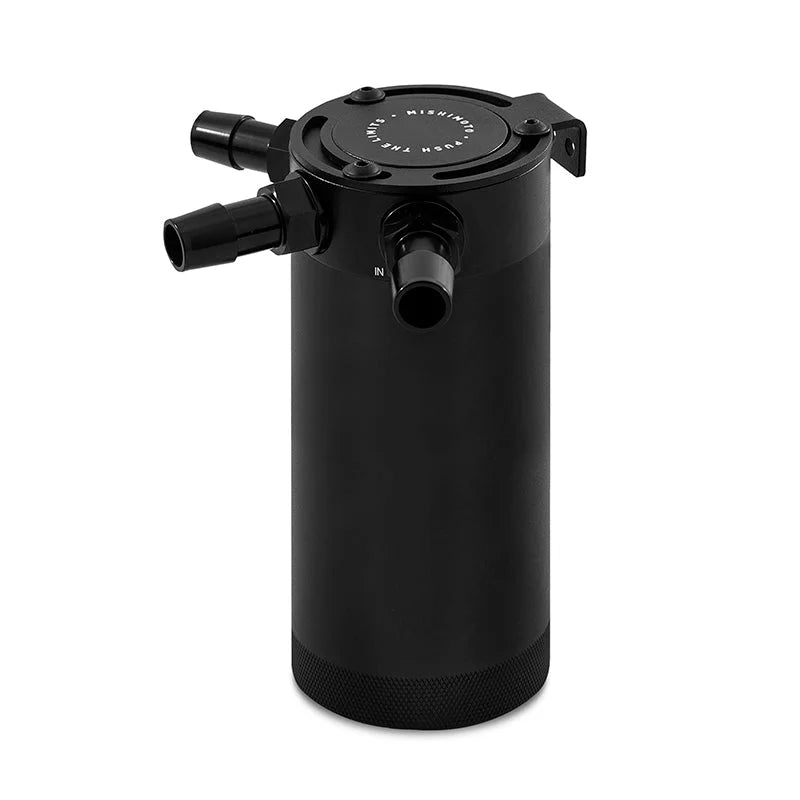 Mishimoto Compact Baffled Oil Catch Can - 3-Port - Installation View