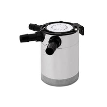 Load image into Gallery viewer, Mishimoto Compact Baffled Oil Catch Can - 3-Port - Polished - Main Product View