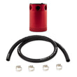Load image into Gallery viewer, Mishimoto Compact Baffled Oil Catch Can 3-Port - Red - Side View