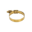 Load image into Gallery viewer, Mishimoto Constant Tension Worm Gear Clamp 2.24in.-3.11in. (57mm-79mm) - Gold - Side View