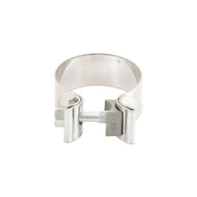 Load image into Gallery viewer, Mishimoto Dual Offset Tips 2.5in Inlet 3in Outlet Slash Cut - Black - Back View