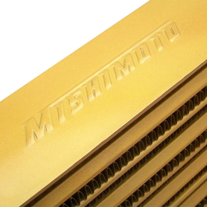 Mishimoto Eat Sleep Race Special Edition Gold M-Line Intercooler - Installation View
