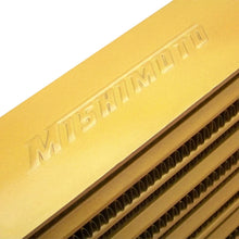 Load image into Gallery viewer, Mishimoto Eat Sleep Race Special Edition Gold M-Line Intercooler - Installation View