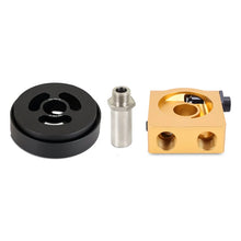 Load image into Gallery viewer, Mishimoto FR-S/BR-Z/GT86 Thermostatic Sandwich Plate and Adapter Gold - Main Product View