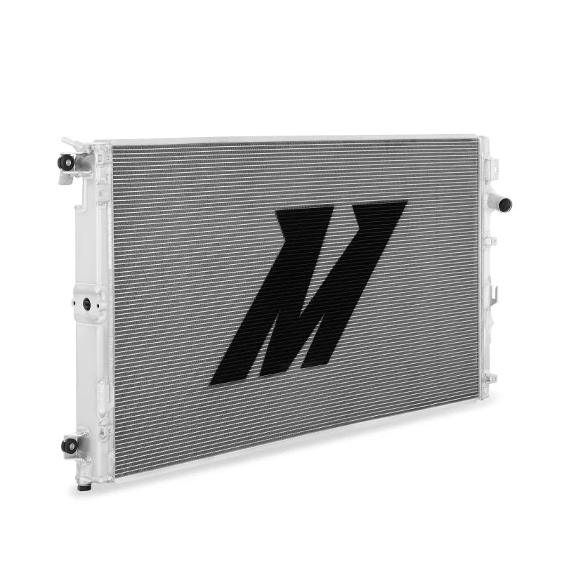 Mishimoto Ford 2011-2016 6.7L Powerstroke Aluminum Secondary Radiator - Back View