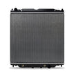 Load image into Gallery viewer, Mishimoto Ford 6.0L Powerstroke Replacement Radiator 2005-2007 - Installation View