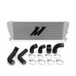 Load image into Gallery viewer, Mishimoto Ford Ranger 3.2L Diesel Intercooler Kit 2011+ Silver w/ Wrinkle Black Pipes - Main Product View