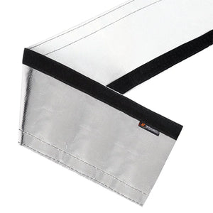 Mishimoto Heat Shielding Sleeve Silver 1 Inch x 36 Inches - Main Product View