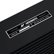 Load image into Gallery viewer, Mishimoto Heavy-Duty Oil Cooler - 10in. Same-Side Outlets - Black - Back View