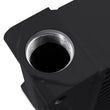 Load image into Gallery viewer, Mishimoto Heavy-Duty Oil Cooler - 10in. Same-Side Outlets - Black - Installation View