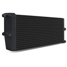 Load image into Gallery viewer, Mishimoto Heavy-Duty Oil Cooler - 17in. Opposite-Side Outlets - Black - Main Product View