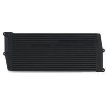 Load image into Gallery viewer, Mishimoto Heavy-Duty Oil Cooler - 17in. Opposite-Side Outlets - Black - Side View