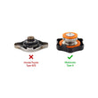 Load image into Gallery viewer, Mishimoto High Pressure 2.0 Bar Rated Radiator Cap Small - Additional View 5