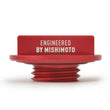 Load image into Gallery viewer, Mishimoto Honda Hoonigan Oil Filler Cap - Red - Back View