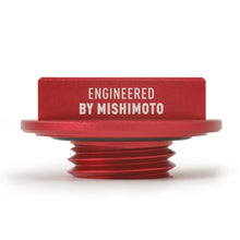 Load image into Gallery viewer, Mishimoto Honda Hoonigan Oil Filler Cap - Red - Back View