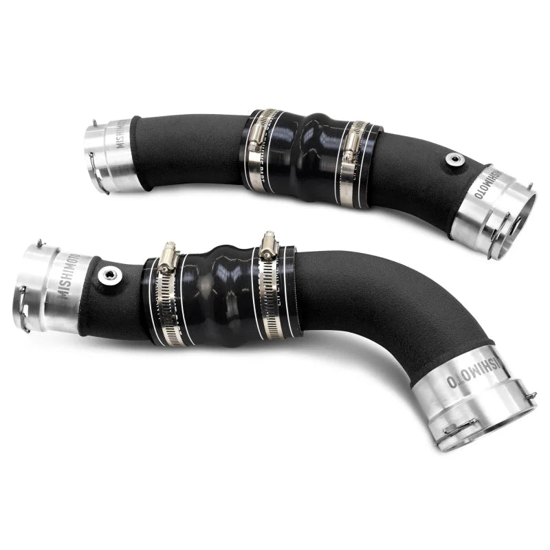 Mishimoto Intercooler Pipe Kit - Black fits 2024-2026 Toyota Land Cruiser / Toyota Tacoma - Side View