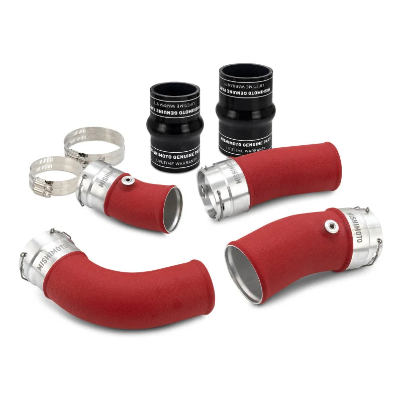 Mishimoto Intercooler Pipe Kit - Red fits 2024-2026 Toyota Land Cruiser / Toyota Tacoma - Main Product View