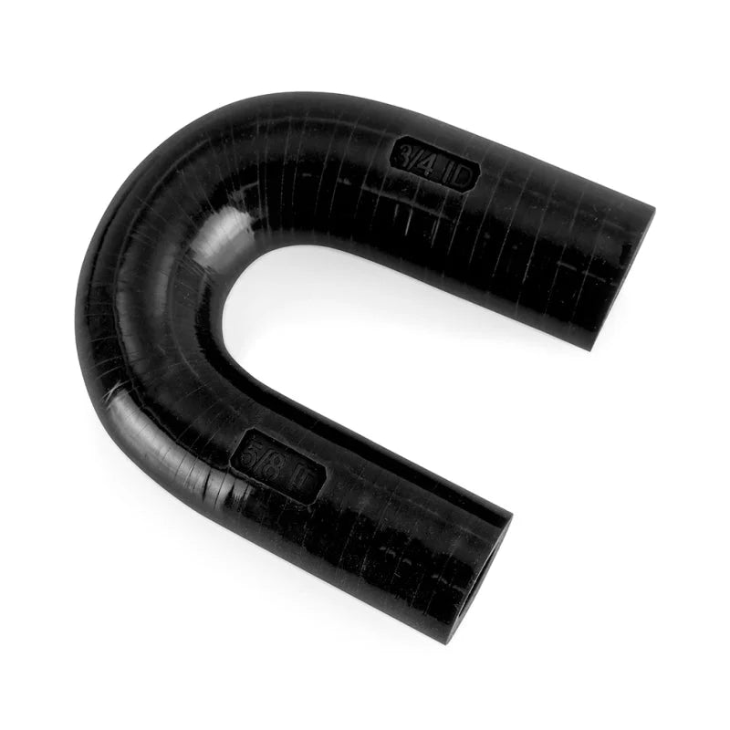 Mishimoto LS Heater Core Bypass Hose Black - Side View