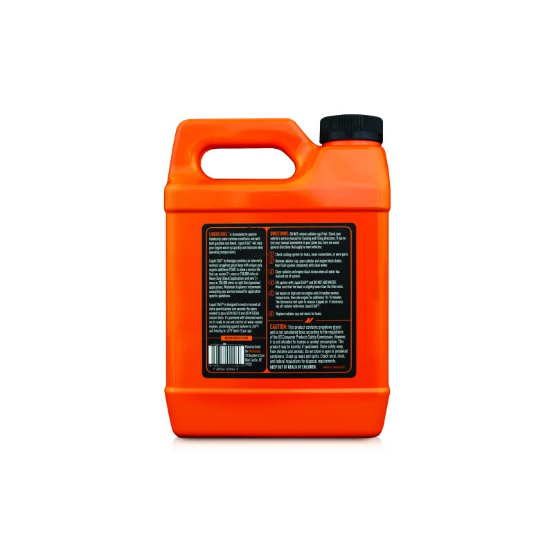 Mishimoto Liquid Chill Synthetic 64oz Engine Coolant - Premixed - Back View