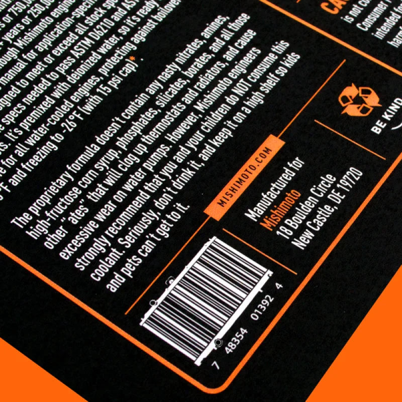 Mishimoto Liquid Chill Synthetic Engine Coolant - Premixed - Main Product View