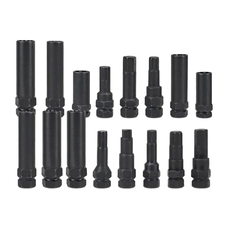 Mishimoto Locking Wheel Nut Master Key Set - Back View