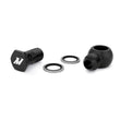 Load image into Gallery viewer, Mishimoto M20 x -10AN Black Banjo Fitting w/ Bolt - Side View