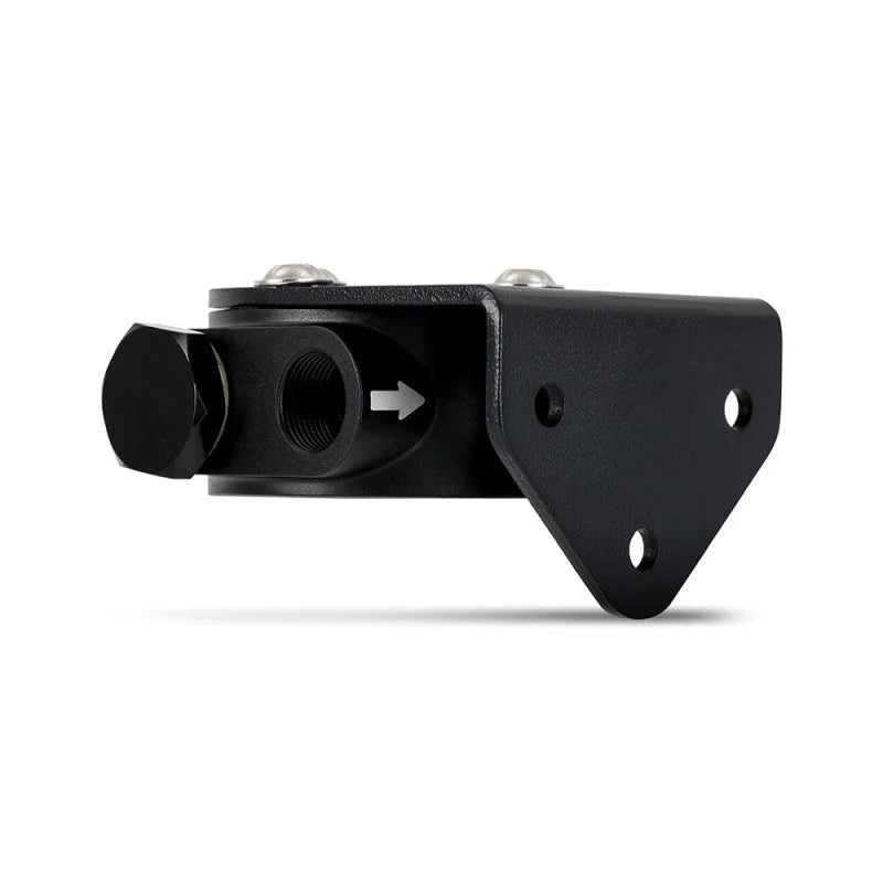 Mishimoto M20 x 1.5 - Remote Oil Filter Mount - Black - Additional View 5
