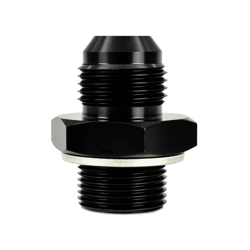 Mishimoto M22 x 1.5 - 10AN Aluminum Fitting - Black - Main Product View