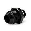 Load image into Gallery viewer, Mishimoto M22 x 1.5 - 12AN Aluminum Fitting - Black - Back View