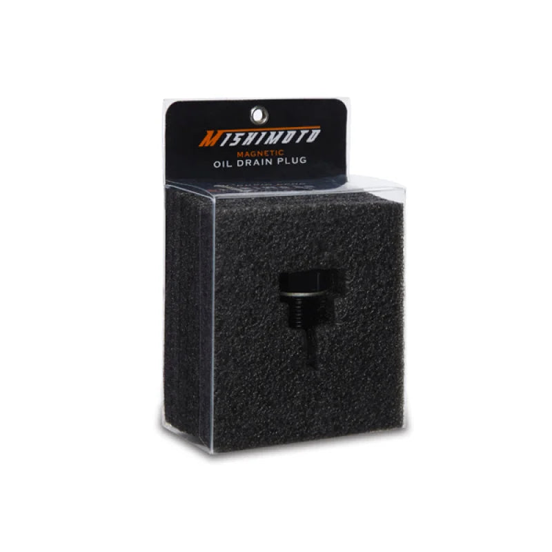 Mishimoto Magnetic Oil Drain Plug M18 x 1.5 Black - Side View