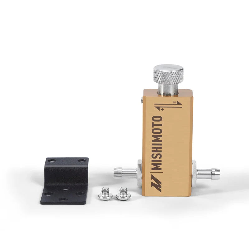 Mishimoto Manual Boost Controller - Gold - Side View