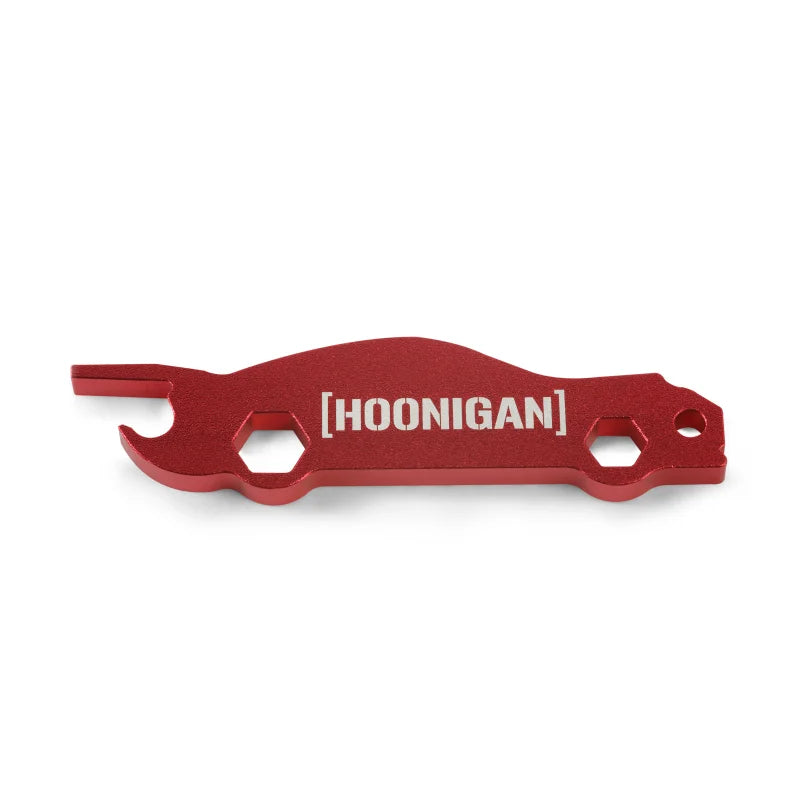 Mishimoto Mazda Hoonigan Oil Filler Cap - Red - Back View