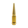 Load image into Gallery viewer, Mishimoto Mishimoto Steel Spiked Lug Nuts M12 x 1.5 24pc Set Gold - Back View