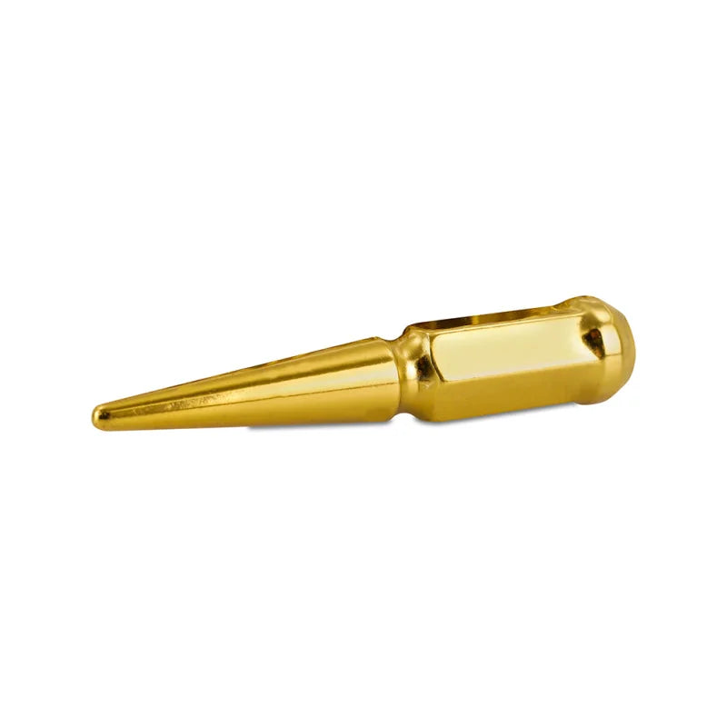 Mishimoto Mishimoto Steel Spiked Lug Nuts M14 x 1.5 24pc Set Gold - Back View