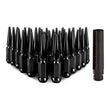 Load image into Gallery viewer, Mishimoto Mishimoto Steel Spiked Lug Nuts M14 x 1.5 32pc Set Black - Main Product View