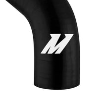 Load image into Gallery viewer, Mishimoto Mitsubishi EVO 4/5/6 Upper Black Silicone Hose - Back View