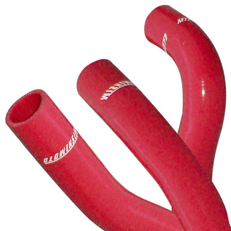 Mishimoto Mitsubishi EVO X Red Silicone Hose Kit - Back View