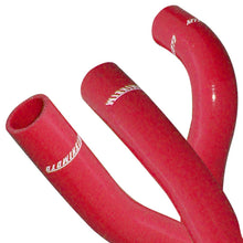 Load image into Gallery viewer, Mishimoto Mitsubishi EVO X Red Silicone Hose Kit - Back View