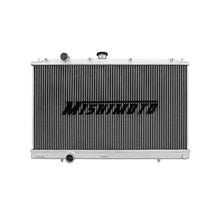 Load image into Gallery viewer, Mishimoto Mitsubishi Lancer Evo IV-VI Manual Aluminum Radiator - Back View